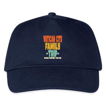 Vatican City Family Trip Holidays - Kids’ Baseball Cap - navy - Front