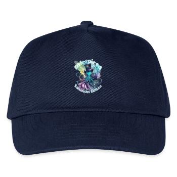 Fashion sense Octophus mit Zylinder - Kinder Basecap - Navy - Vorne