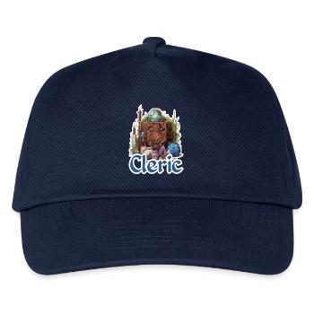 Kleriker und Heiler sind deine Rollenspielliebling - Kinder Basecap - Navy - Vorne