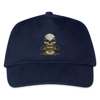 Skull Skull - Kids’ Baseball Cap - navy - Front