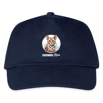 Savane - Casquette de baseball Enfant - marine - Devant
