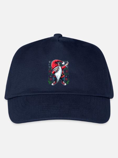 Dabbing Nikolaus Ugly Christmas - Kinder Basecap - Navy