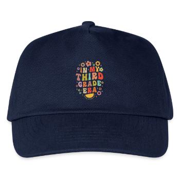 In meiner dritten Klasse Ära 3. Klasse groovy Vintage - Kinder Basecap - Navy - Vorne