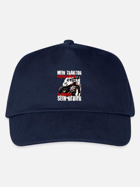 Steyr Traktor Spruch - Kinder Basecap - Navy