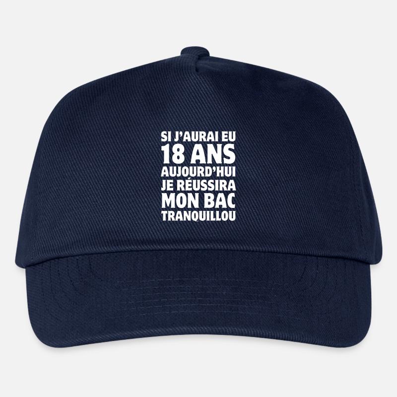 Bachelor, Abitur, Diplom, Bachelor - Kinder Basecap - Navy