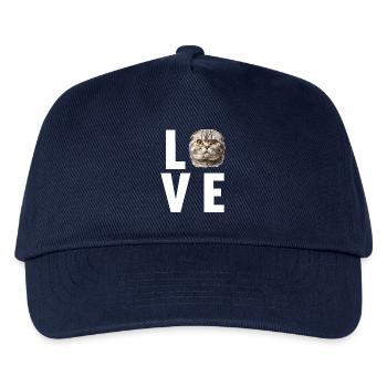 Scottish Fold Kitten Scottish Fold Cat - Kids’ Baseball Cap - navy - Front