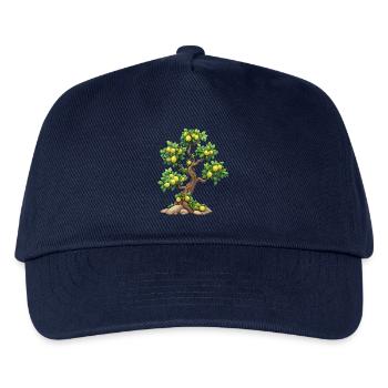 Zitronenbaum Naturidylle Erfrischung - Kinder Basecap - Navy - Vorne