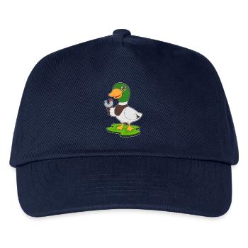 Aimant à canard - Casquette de baseball Enfant - marine - Devant