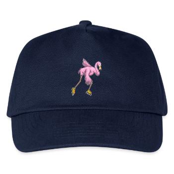 Flamingo Inline skating Inline skates - Kids’ Baseball Cap - navy - Front