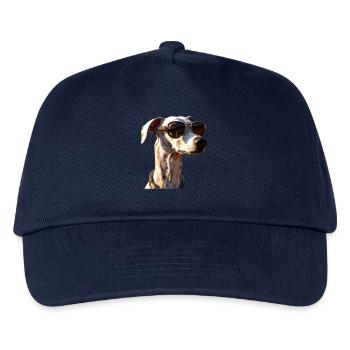 Greyhound Dog Lover Hunting Dog Love Greyhound - Kids’ Baseball Cap - navy - Front