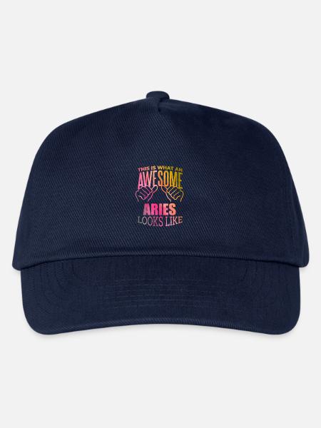 Widder Widder Widder - Kinder Basecap - Navy