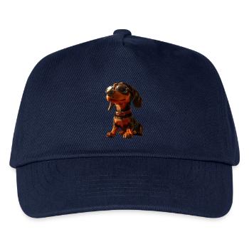 Teckel, Teckel, Teckel miniature, Dachshund Club, Teckel - Casquette de baseball Enfant - marine - Devant