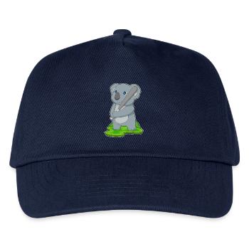 Koala Baseball Baseballschläger - Kinder Basecap - Navy - Vorne