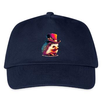 Igel - Kinder Basecap - Navy - Vorne