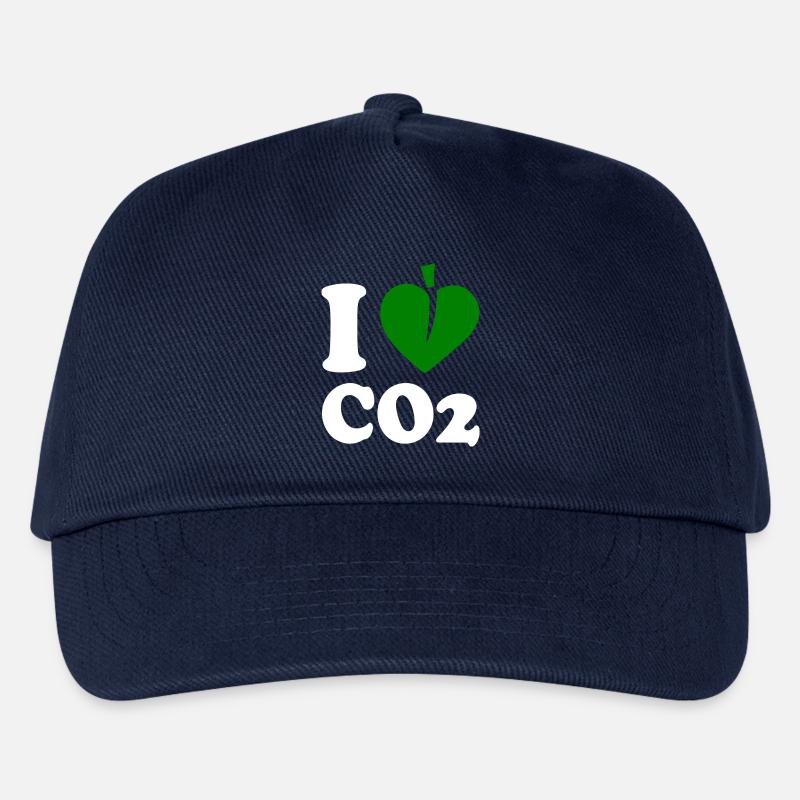 I love co2 - Kinder Basecap - Navy