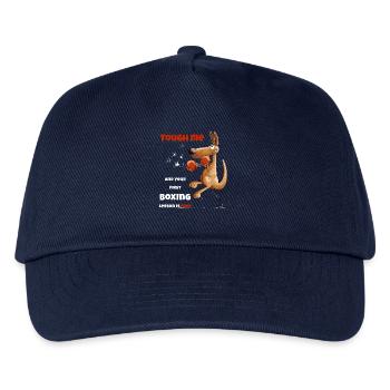 Tough Me Leçon de Boxe Boxer Kangourou - Casquette de baseball Enfant - marine - Devant