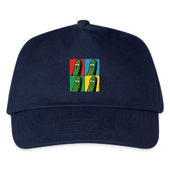 Funny Pickles For Vegans And Vegetarians In Diet - Kids’ Baseball Cap - navy - Front