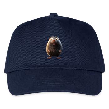 Mole with Sunglasses Love Cute Moles - Kids’ Baseball Cap - navy - Front