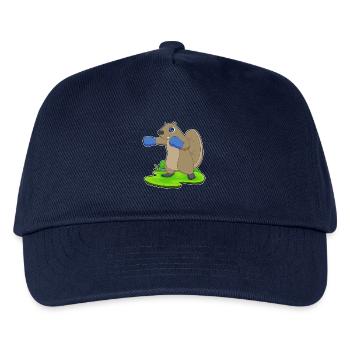 Biber Boxer Boxhandschuhe Boxen - Kinder Basecap - Navy - Vorne
