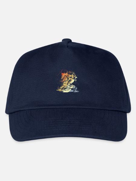 Breakdancer Vintage Look - Kinder Basecap - Navy