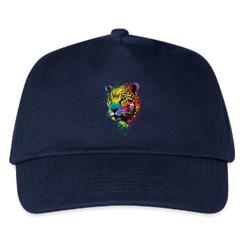 Jaguar Big Cat Panther Wild Cat Cute Jaguar - Kids’ Baseball Cap - navy - Front