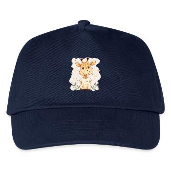 Giraffe for children - Kids’ Baseball Cap - navy - Front