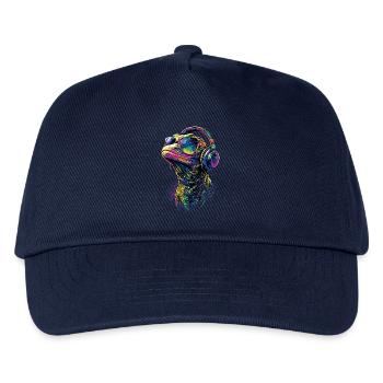 Monitor lizard, reptile, Komodo dragon, banded monitor lizard, lizard - Kids’ Baseball Cap - navy - Front