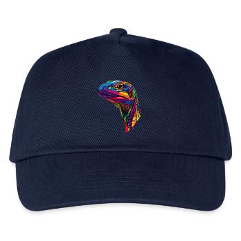 Monitor lizard, reptile, Komodo dragon, banded monitor lizard, lizard - Kids’ Baseball Cap - navy - Front