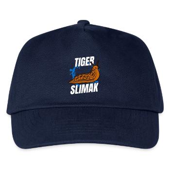 Chemise Slimak Tigre | Chemise drôle - Casquette de baseball Enfant - marine - Devant