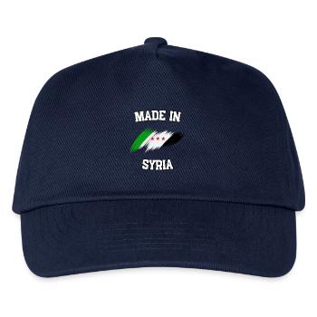 Made in Syria - Kids’ Baseball Cap - navy - Front