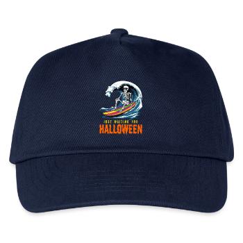 Drôle d’été n’attendant que pour Halloween - Casquette de baseball Enfant - marine - Devant