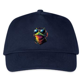 Frog Little Toad Tree Frog Frog Prince Frogs - Kids’ Baseball Cap - navy - Front