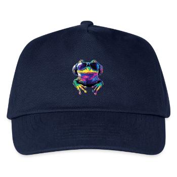 Frog Little Toad Tree Frog Frog Prince Frogs - Kids’ Baseball Cap - navy - Front