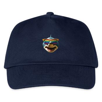 Shark Shark Tiger Shark Diver Cute Sharks Great White Shark - Kids’ Baseball Cap - navy - Front