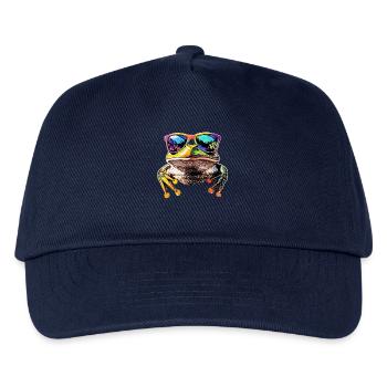 Frog Little Toad Tree Frog Frog Prince Frogs - Kids’ Baseball Cap - navy - Front