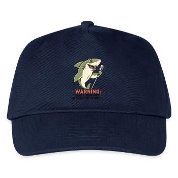 Requin de scène - Casquette de baseball Enfant - marine - Devant