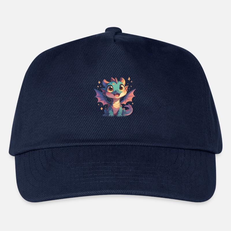 Drachen Drache - Kinder Basecap - Navy
