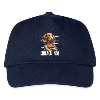 Simply Nope Dachshund Dachshund Stubborn Dog - Kids’ Baseball Cap - navy - Front