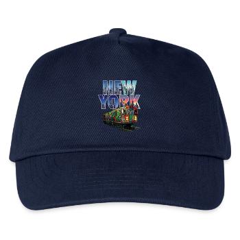 Hommage à la culture de rue de la capitale du hip-hop de New York - Casquette de baseball Enfant - marine - Devant