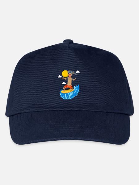 Surfendackel in Sommerkleidung - Kinder Basecap - Navy