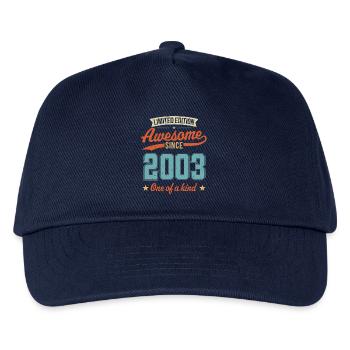 Awesome Since 2003 - Kids’ Baseball Cap - navy - Front