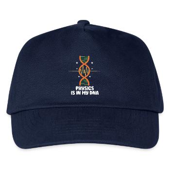 Is in My DNA Science Teacher Physics - Kids’ Baseball Cap - navy - Front