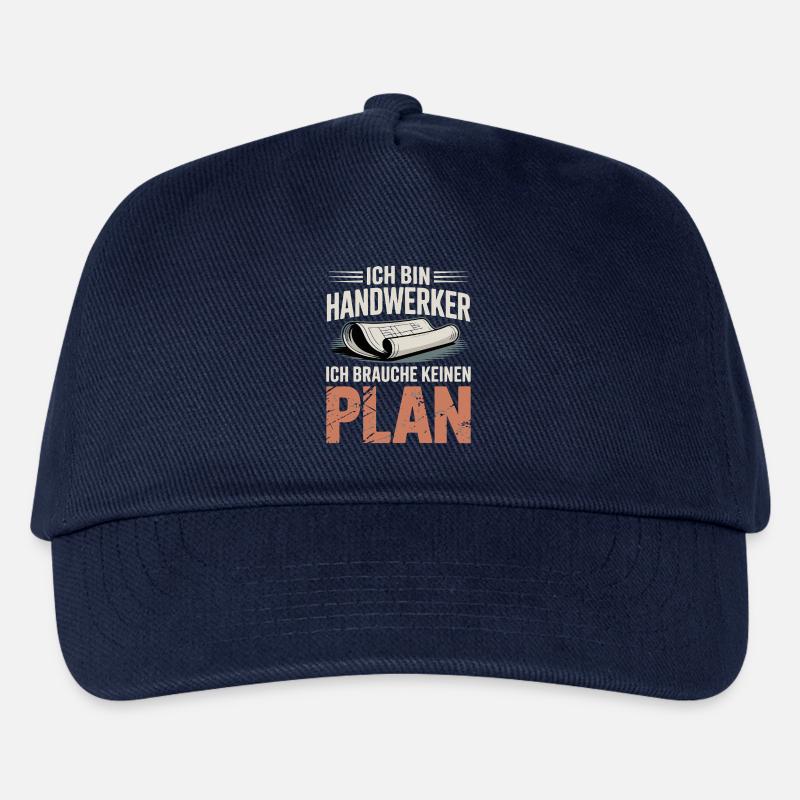 Handwerker Ohne Plan - Kinder Basecap - Navy
