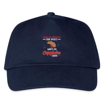 Capybara ist niedlich Wasserschwein - Kinder Basecap - Navy - Vorne