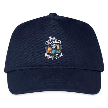 Hygge Fuel Hot Chocolate - Kids’ Baseball Cap - navy - Front