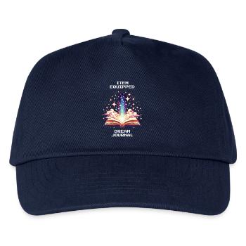 Dream Journal Equipped | Lucid dream, dreams - Kids’ Baseball Cap - navy - Front