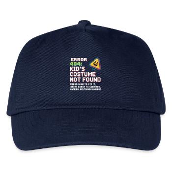 Error 404 Kinderkostüm nicht gefunden - Kinder Basecap - Navy - Vorne
