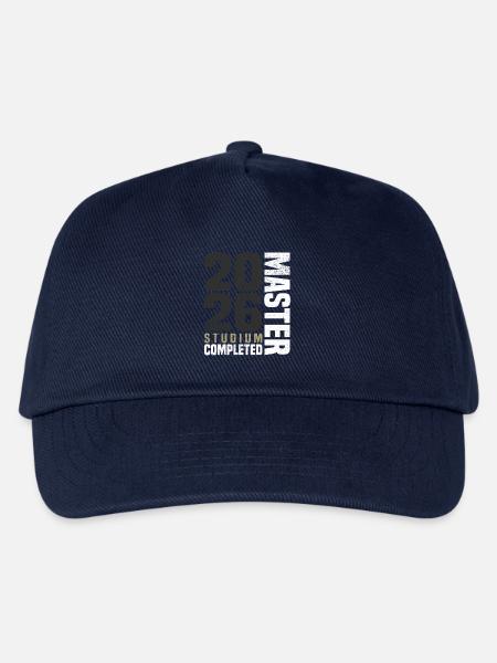 Master Abschluss 2026 - Kinder Basecap - Navy