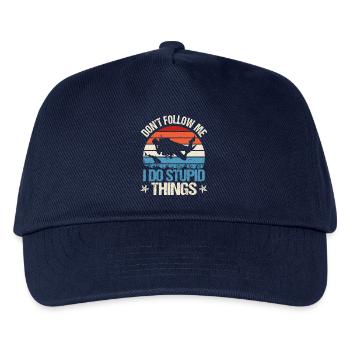 Taucher Tauchen - Kinder Basecap - Navy - Vorne