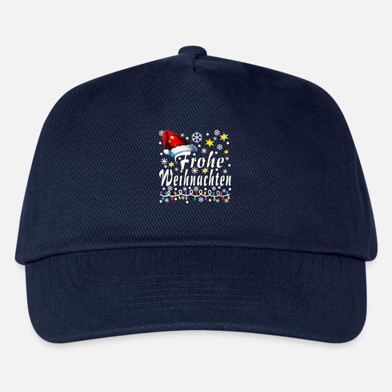 Frohe Weinachten - Kinder Basecap - Navy